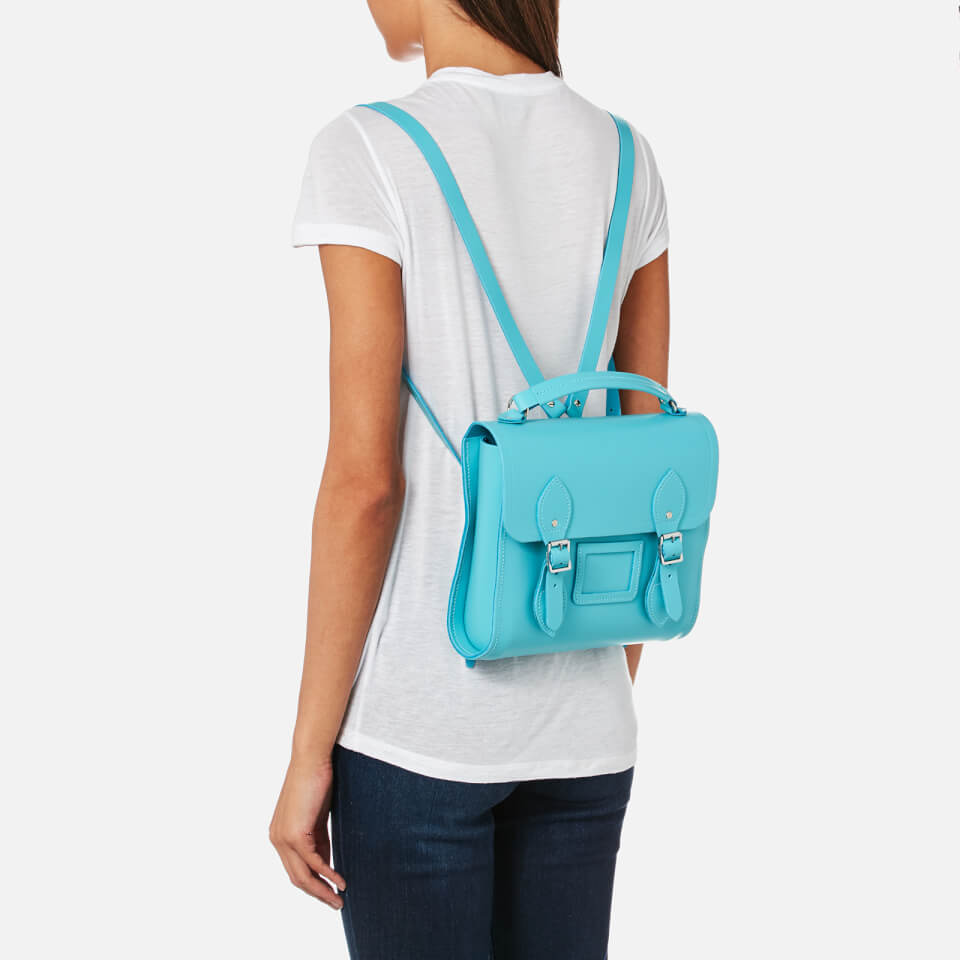 The Cambridge Satchel Company Women's Barrel Backpack - Neon Blue