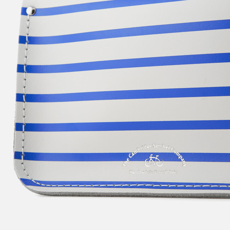 The Cambridge Satchel Company Women's Mini Satchel - Blue Breton Stripe/Clay