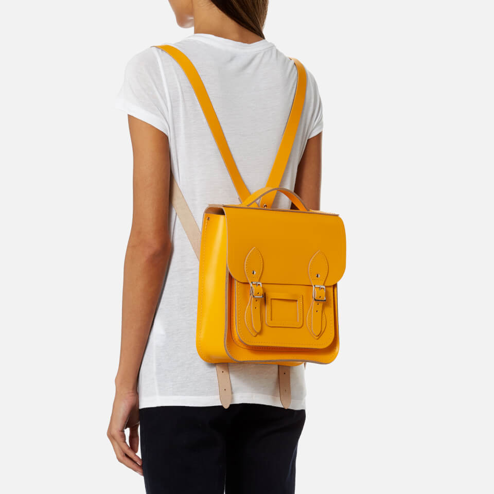 The Cambridge Satchel Company Women's Small Portrait Backpack - Yellow