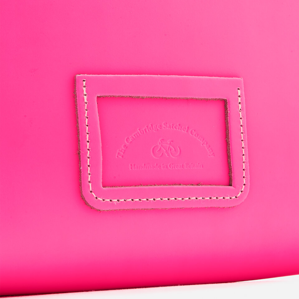 The Cambridge Satchel Company Women's Large Push Lock Bag - Fluoro Pink