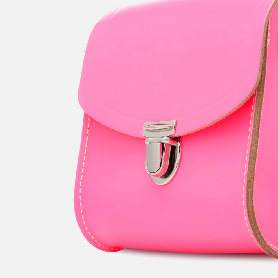 The Cambridge Satchel Company Women's Mini Push Lock Bag - Fluoro Pink