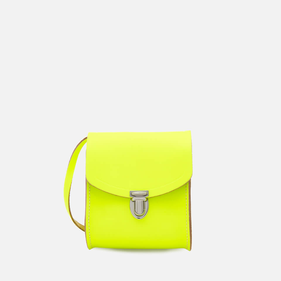 The Cambridge Satchel Company Women's Mini Push Lock Bag - Fluoro Yellow