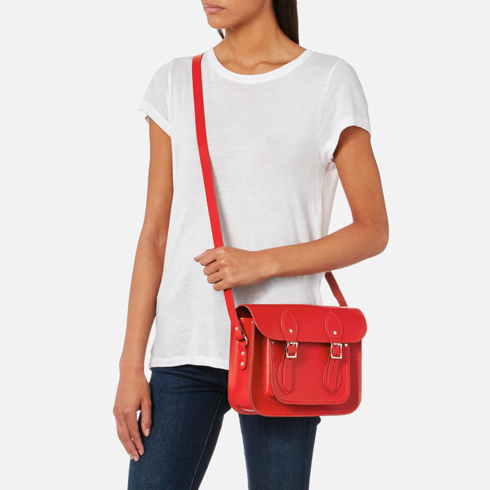 The Cambridge Satchel Company Women's 11 Inch Satchel - Brighton Red