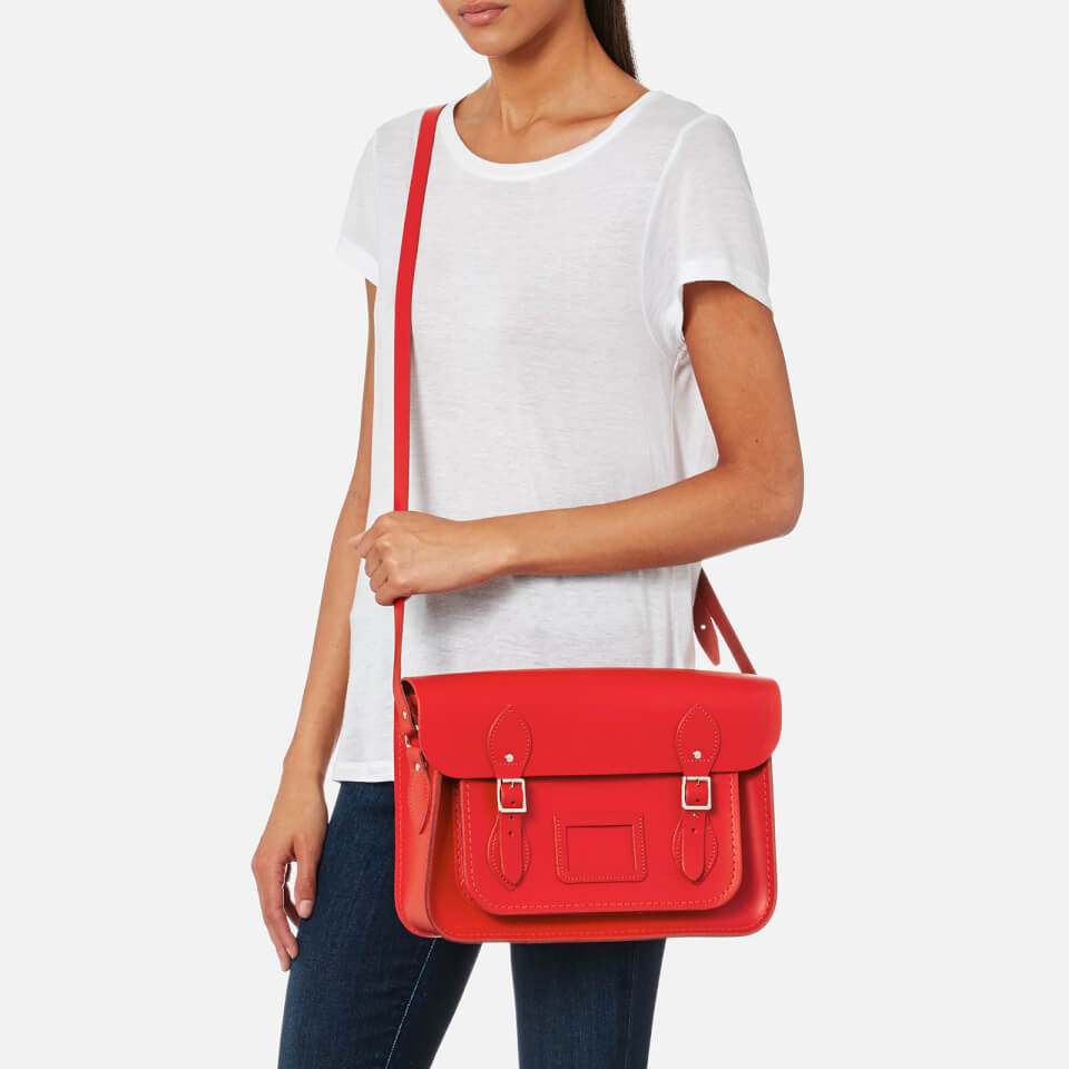 The Cambridge Satchel Company Women's 13 Inch Satchel - Brighton Red