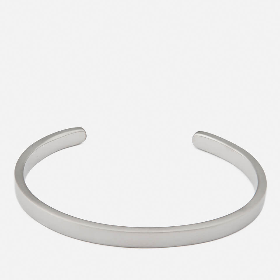 Miansai Men's Singular Cuff Bracelet - Matte Silver