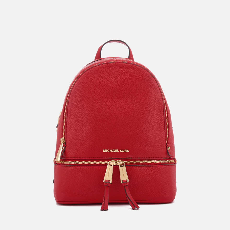 MICHAEL MICHAEL KORS Women's Rhea Zip Medium Backpack - Bright Red