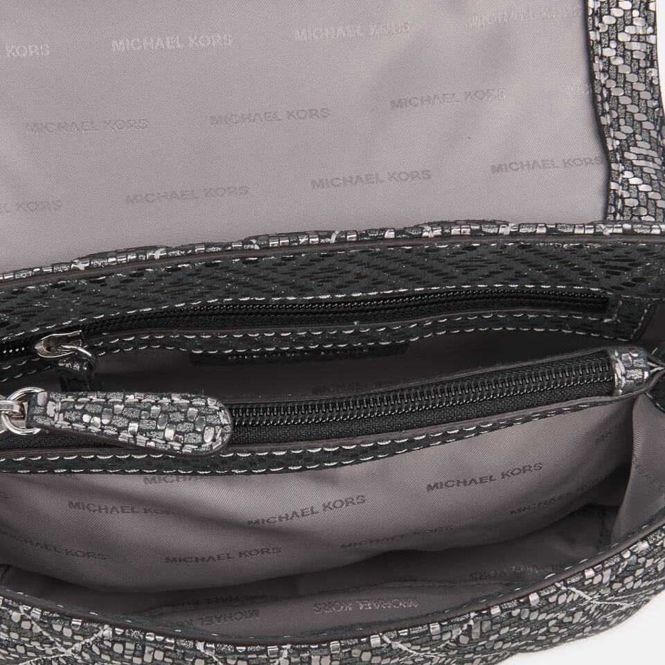 MICHAEL MICHAEL KORS Women's Sloan Small Chain Shoulder Bag - Silver