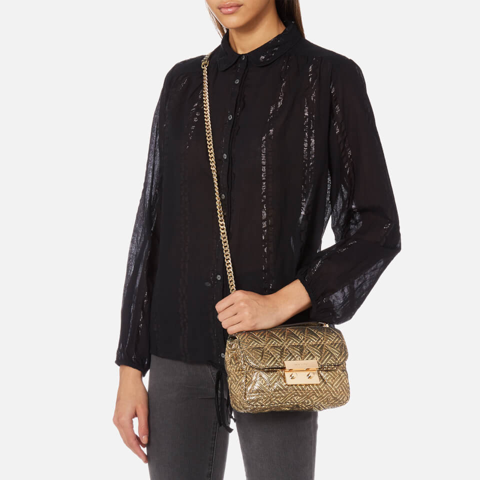 MICHAEL MICHAEL KORS Women's Sloan Small Chain Shoulder Bag - Gold