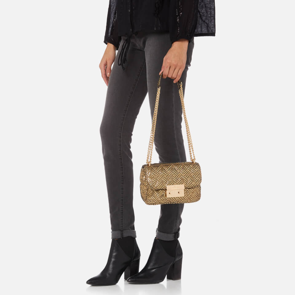MICHAEL MICHAEL KORS Women's Sloan Small Chain Shoulder Bag - Gold