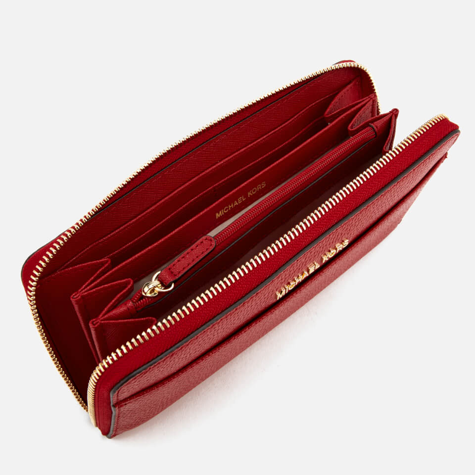 MICHAEL MICHAEL KORS Women's Money Pieces Pocket Continental Wallet - Bright Red