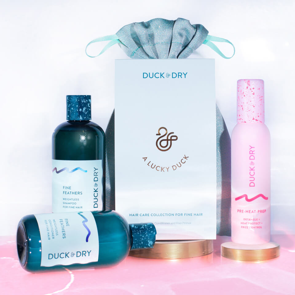 Duck & Dry Hair Care Collection for Fine Hair