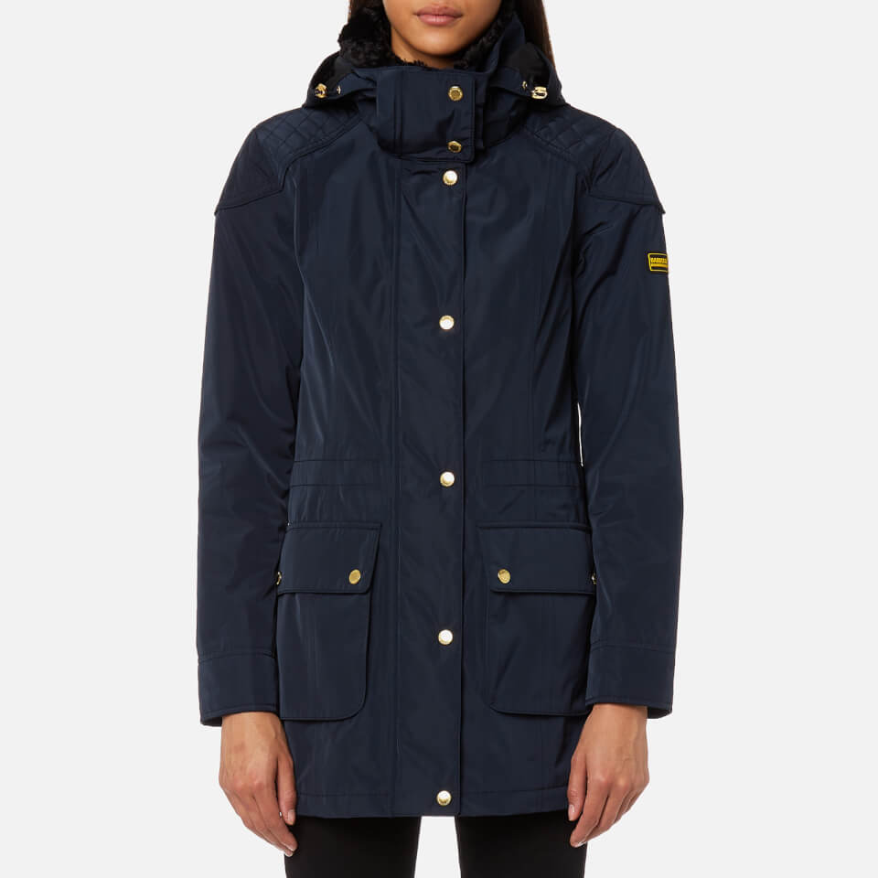 Barbour garrison jacket discount black