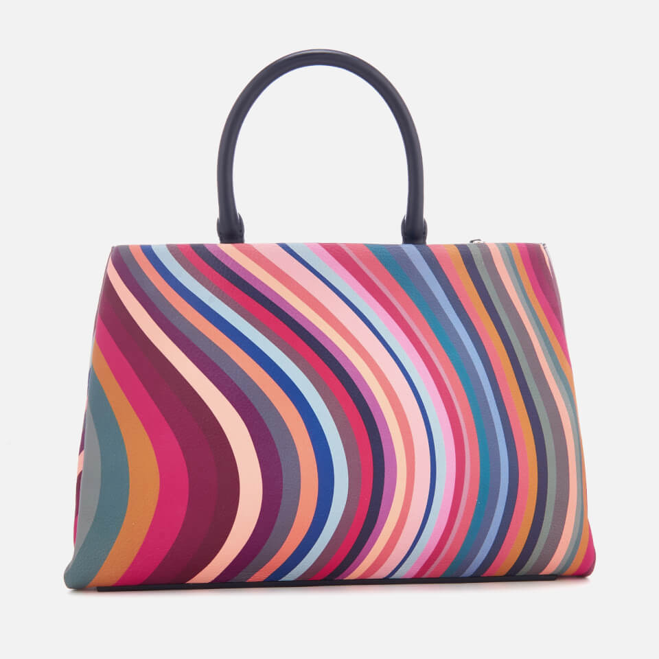 Paul Smith Women's Top Handle Swirl Tote Bag - Multi