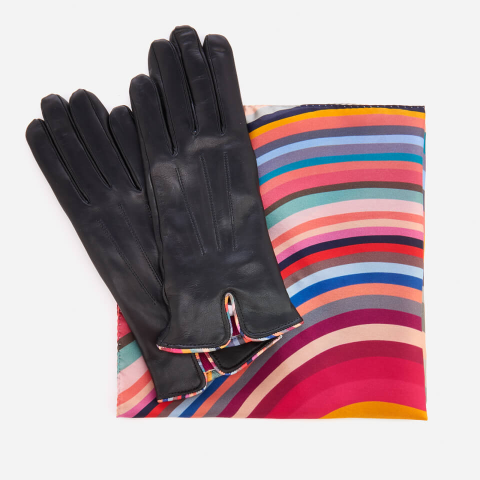 Paul Smith Women's Swirl Scarf and Gloves Gift Set - Multi