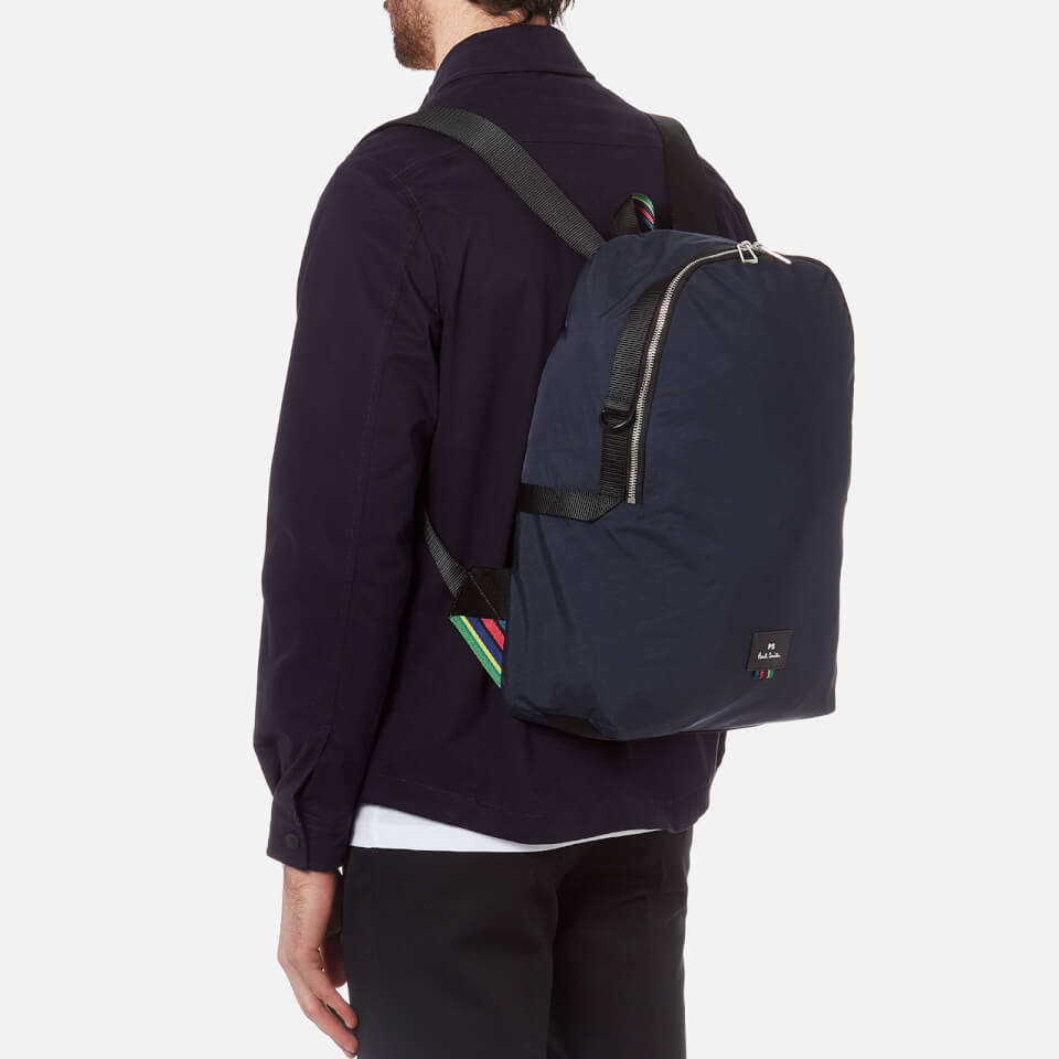Paul Smith Men's Zip Backpack - Navy