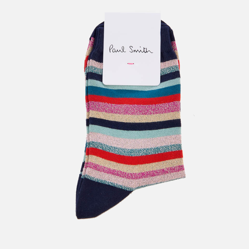 PS by Paul Smith Women's Clarissa Lurex Swirl Socks - Pink Multi