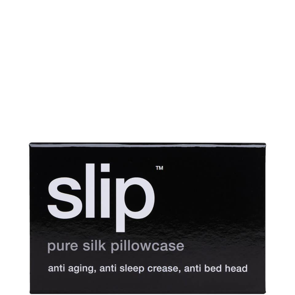Slip Silk Pillowcase - Queen - Black