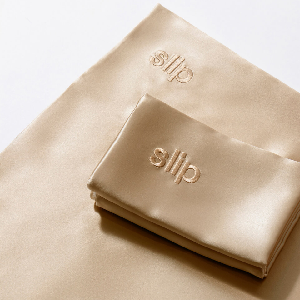 Slip Silk Pillowcase - Queen - Caramel