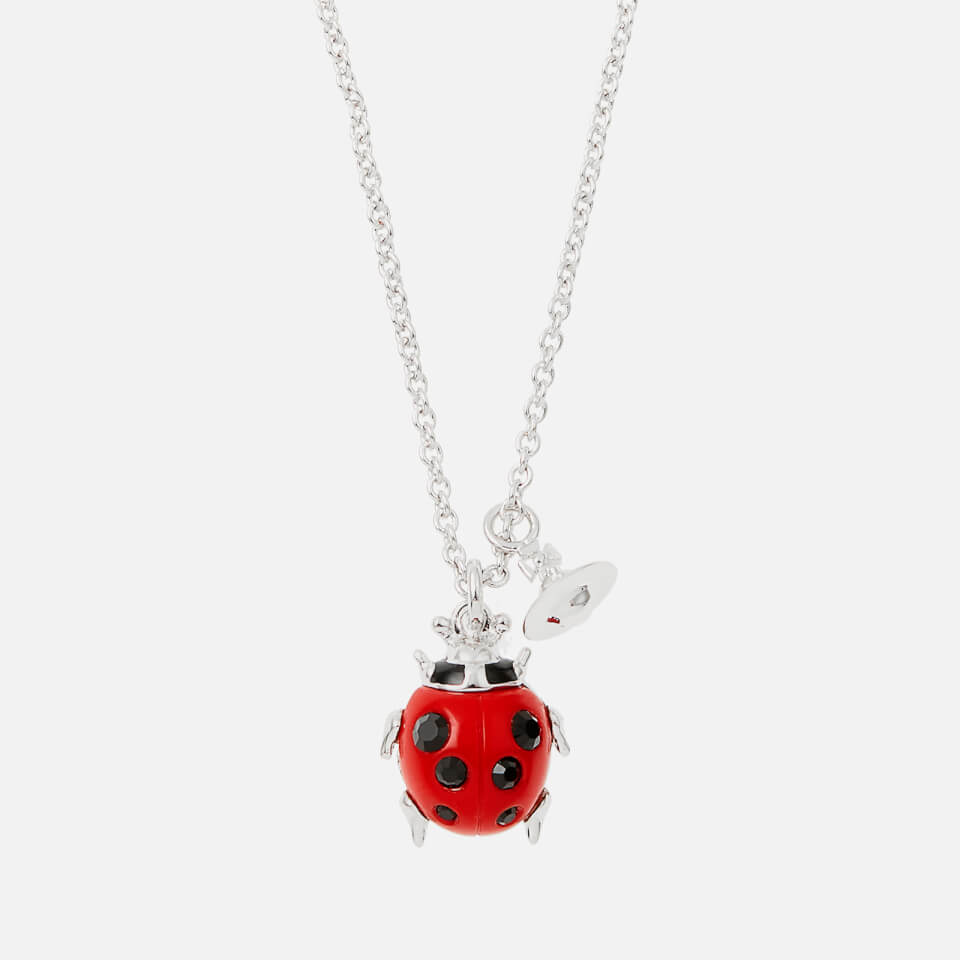 Vivienne Westwood Women's Ladybird Pendant - Red Resin/Black
