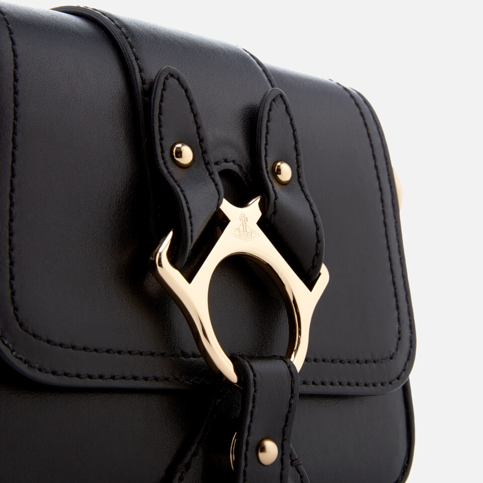Vivienne Westwood Women's Folly Small Saddle Bag - Black
