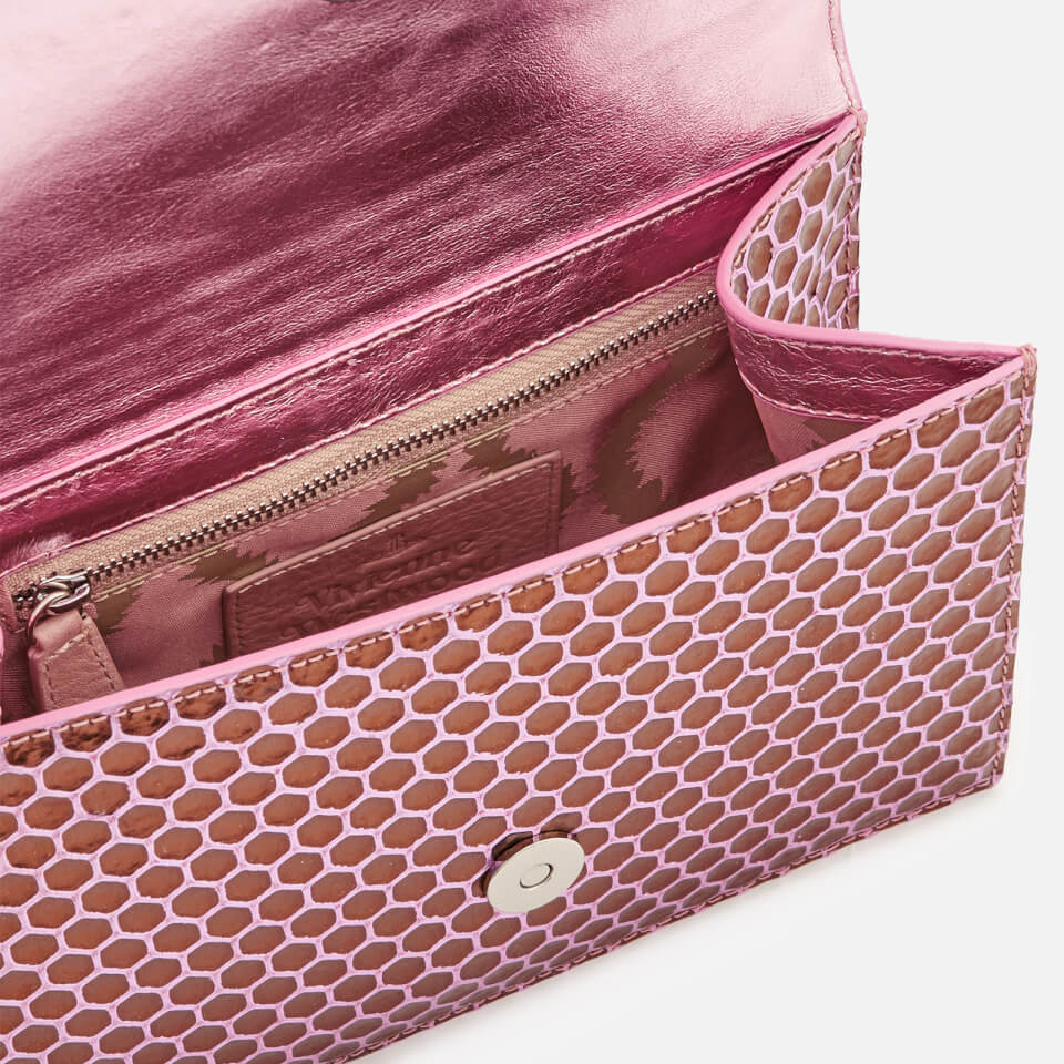 Vivienne Westwood Women's Venice Clutch Bag - Pink