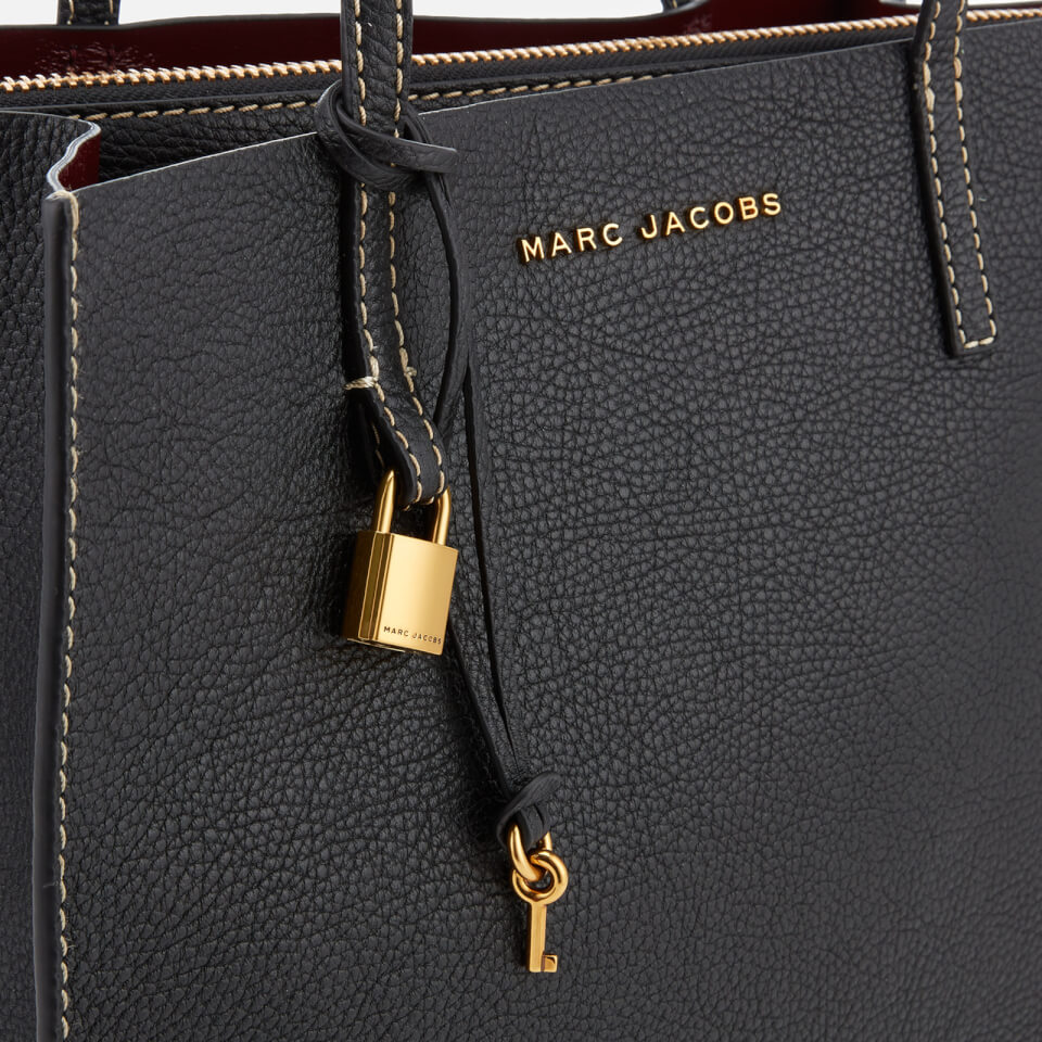 Marc Jacobs Women's The Grind Tote Bag - Black/Gold