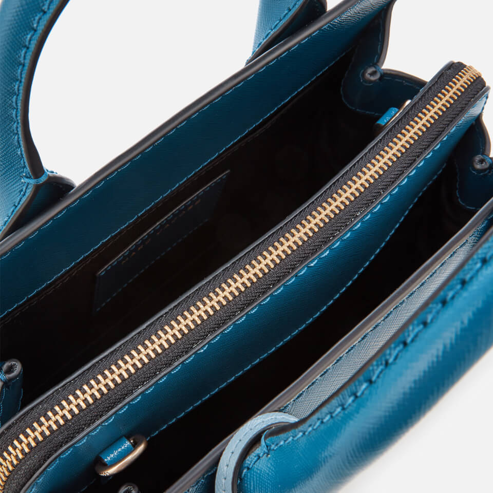 Marc Jacobs Women's Little Big Shot Tote Bag - Blue Sea/Multi