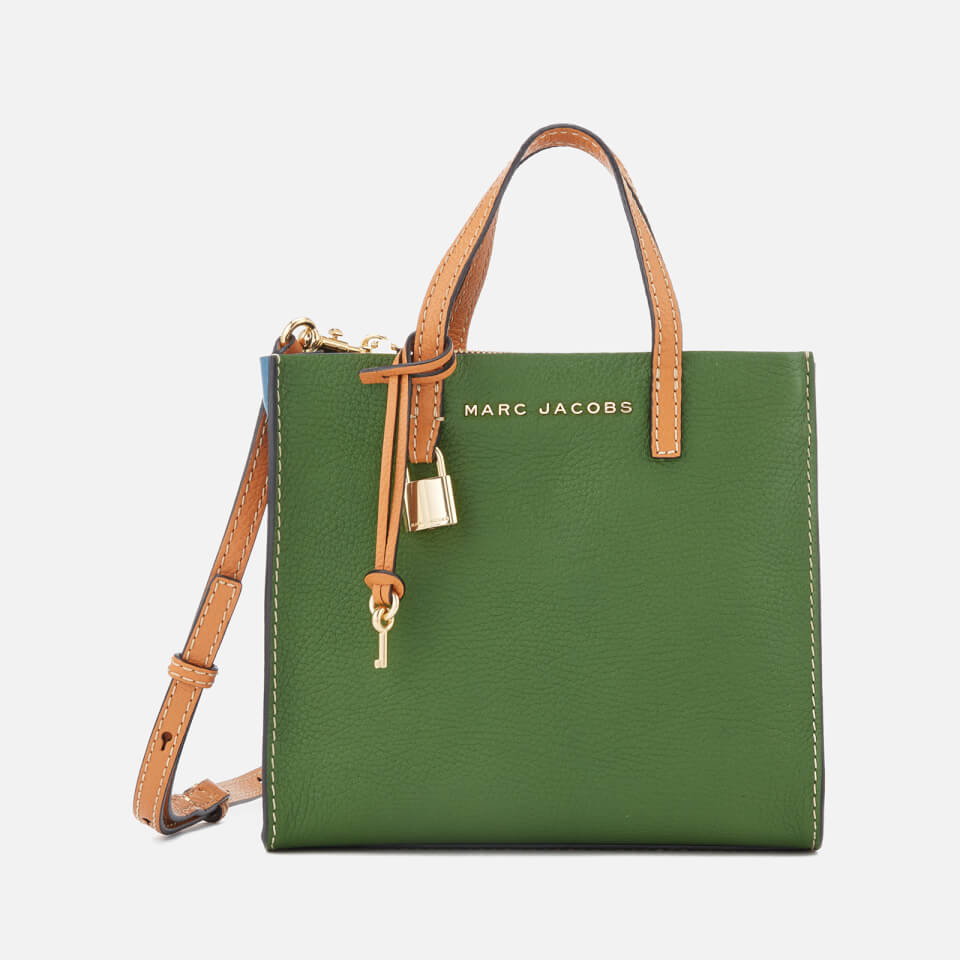 Marc Jacobs Women's Mini Grind Tote Bag - Palm Green/Multi