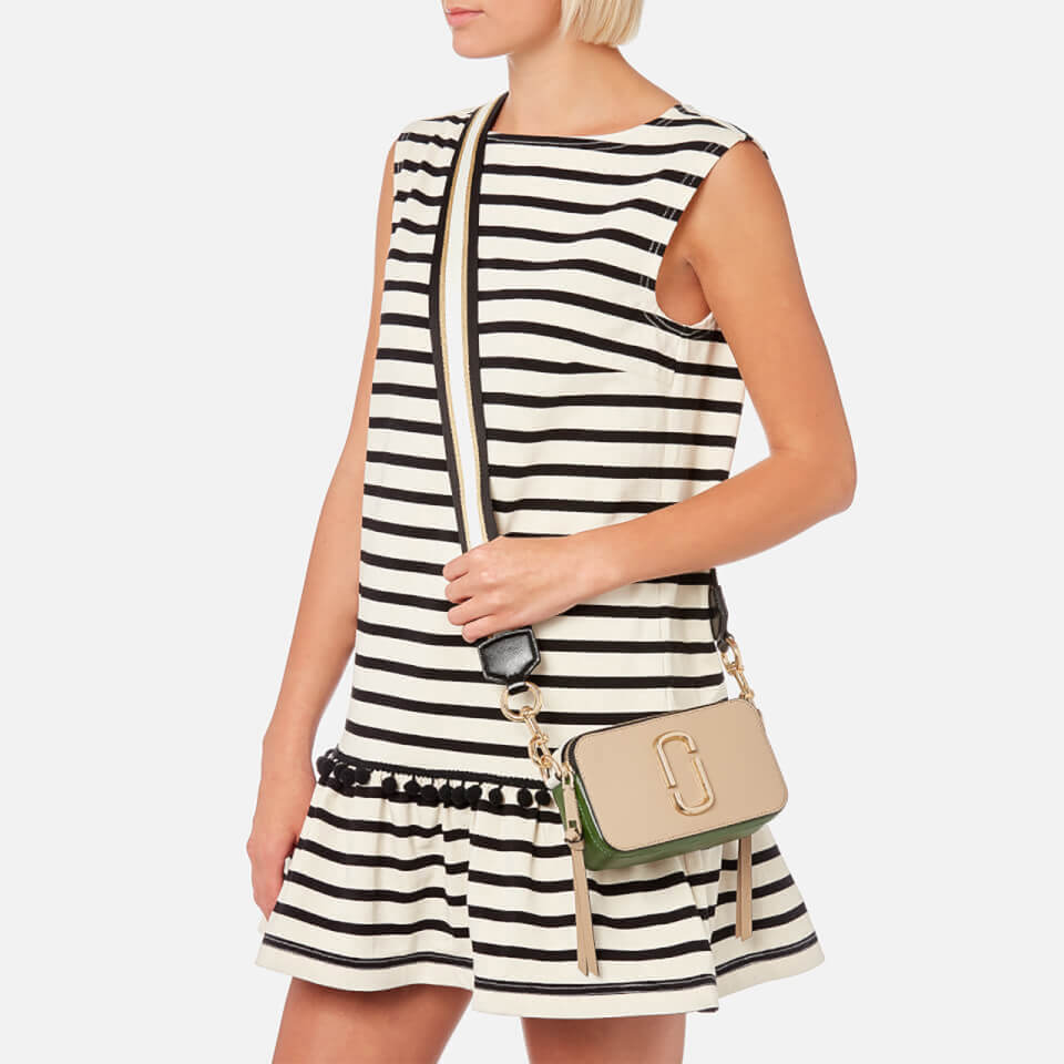 The Marc Jacobs Women's Snapshot Crossbody Bag, New Sandcastle Multi, One  Size M 