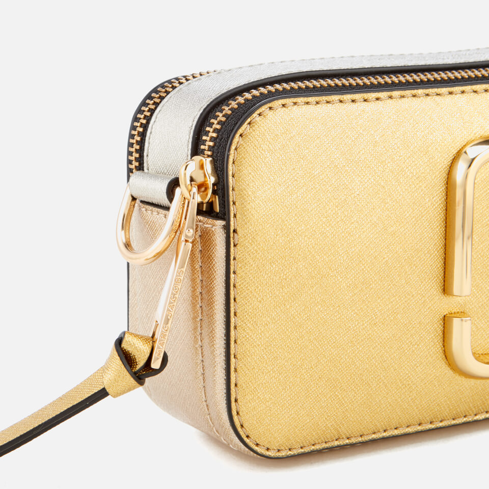 Marc Jacobs Women's Metallic Snapshot Bag - Gold