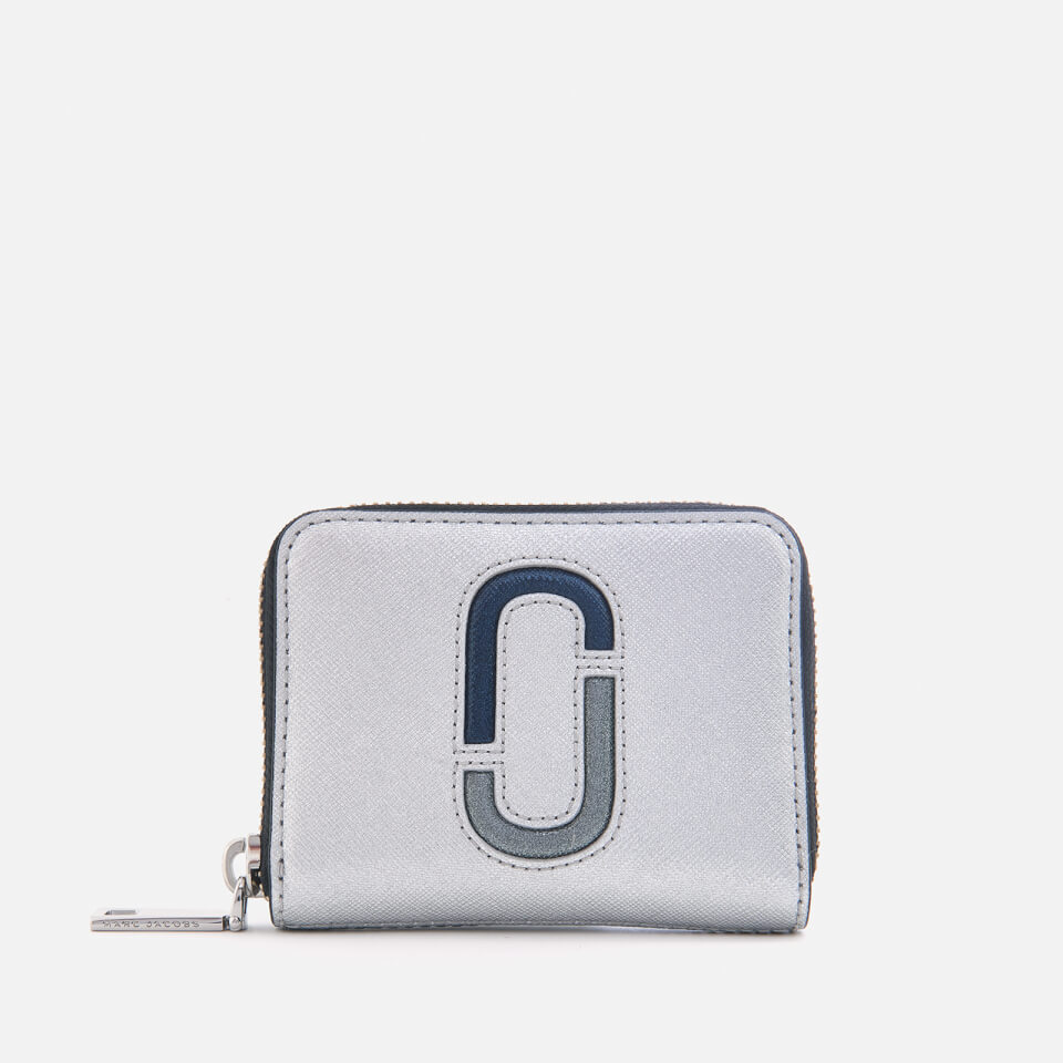 Marc Jacobs Women's Zip Card Case - Silver/Multi