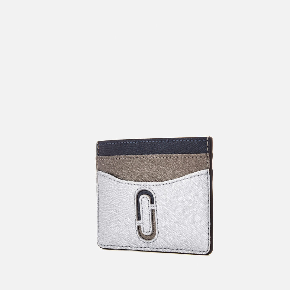 Marc Jacobs Women's Card Case - Silver/Multi