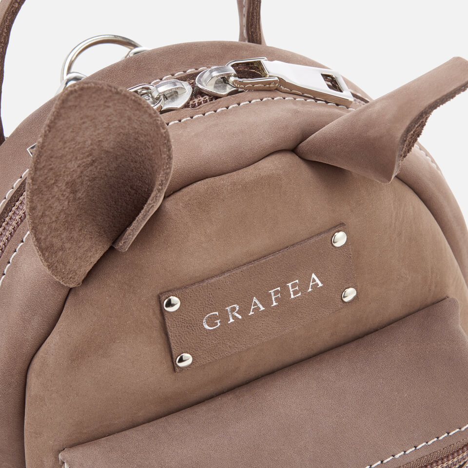 Grafea Women's Mini Zippy Deer Backpack - Brown