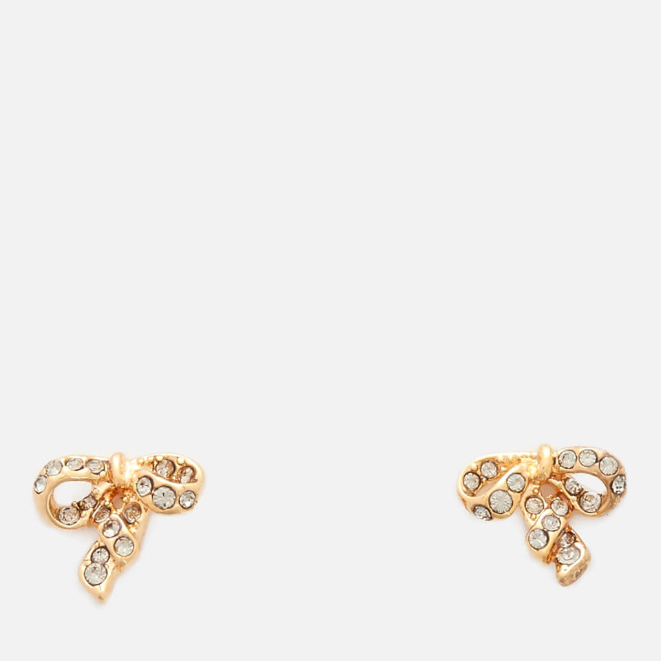 Marc Jacobs Women's MJ Coin Bow Studs - Gold