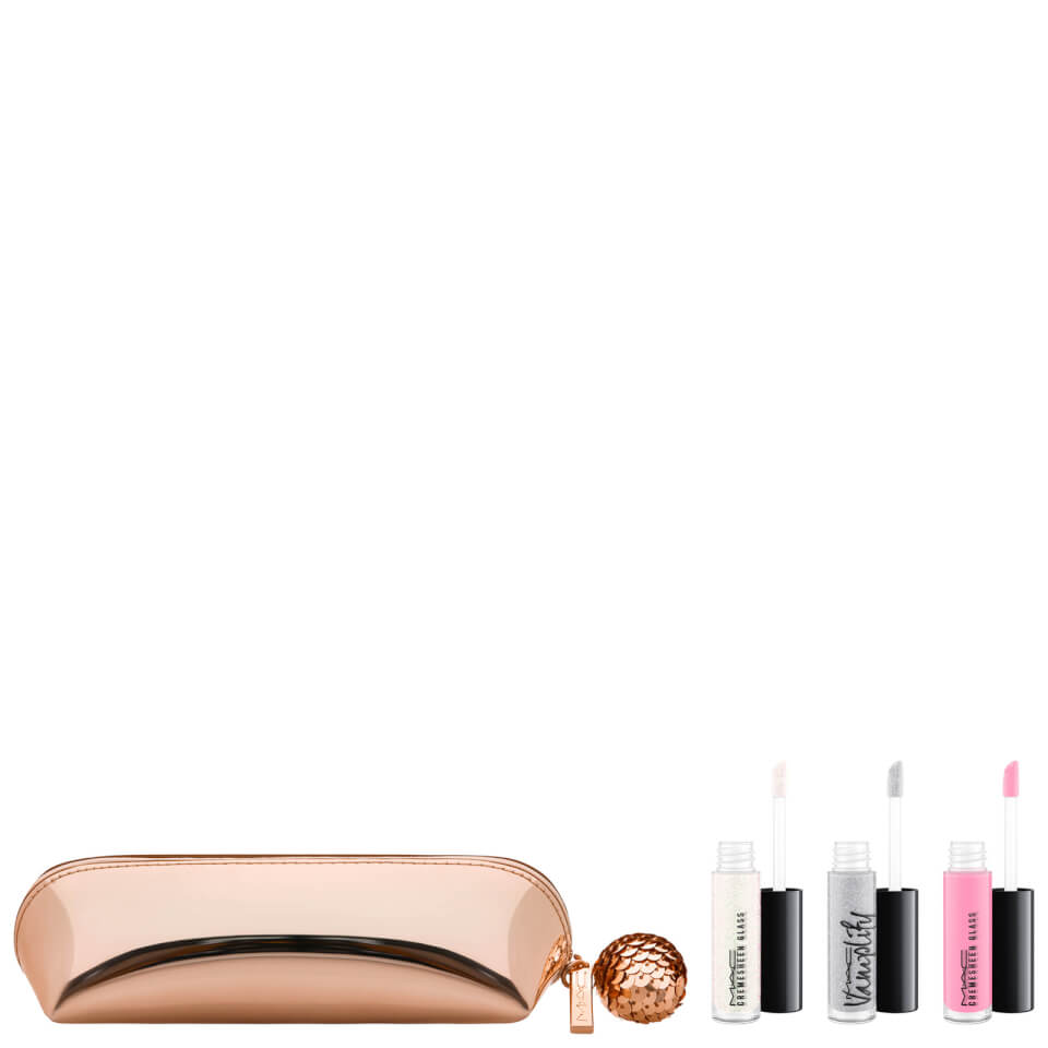 MAC Snow Ball Mini Lip Gloss Kit - Pink Silver