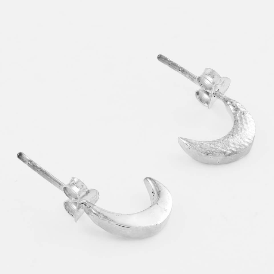 Cornelia Webb Women's Charmed Lunar Earrings - Silver