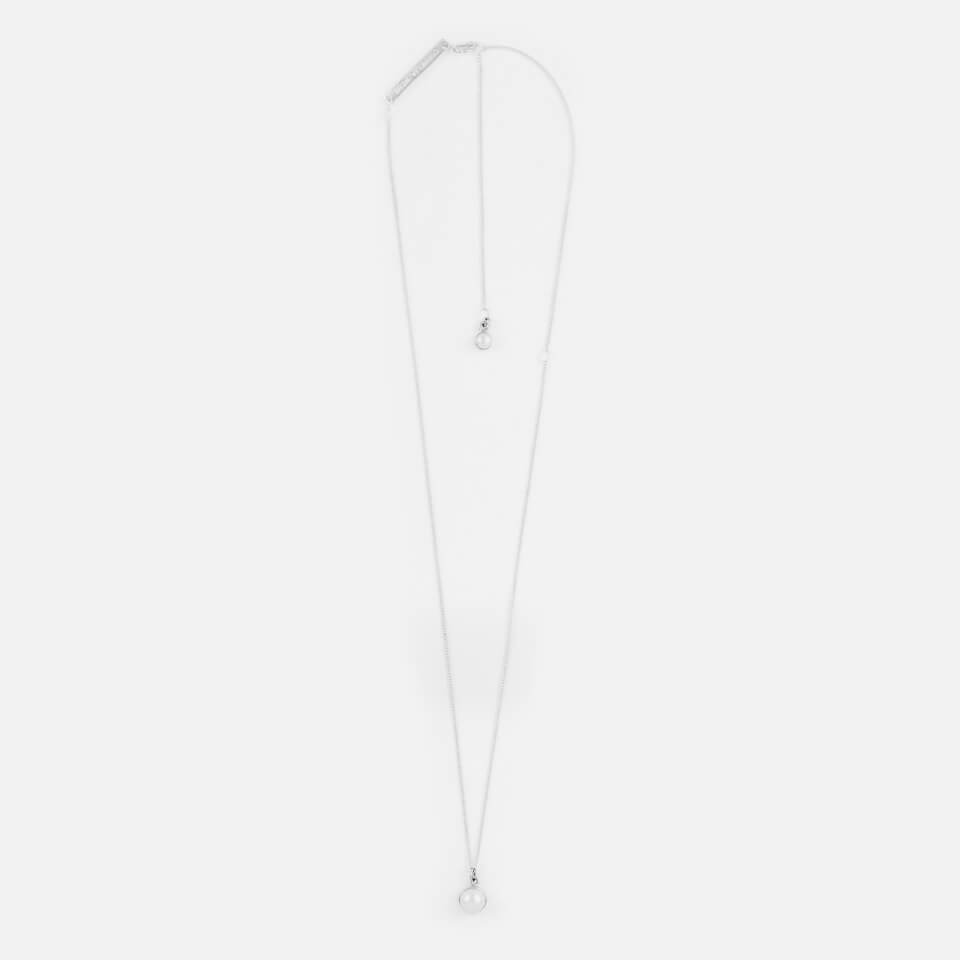 Cornelia Webb Women's Pearled Single Necklace - Silver