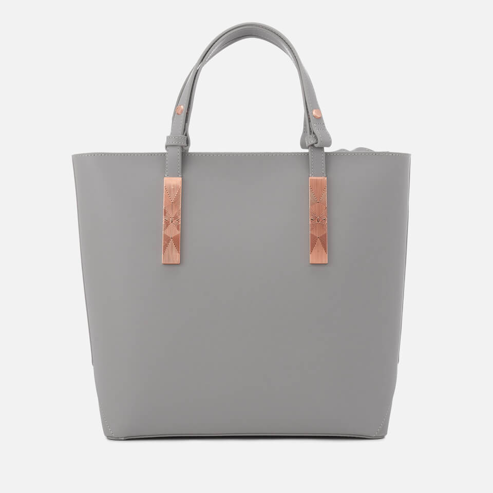 Ted Baker Women's Jacey Adjustable Handle Zip Shopper Bag - Light Grey