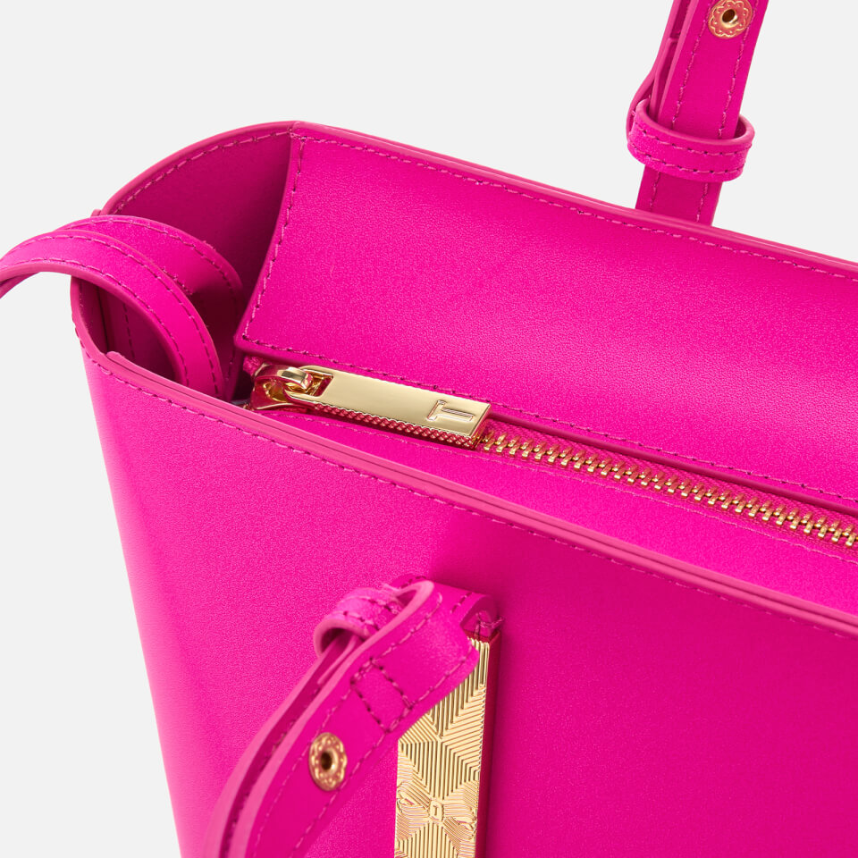 Ted Baker Women's Jacey Adjustable Handle Zip Shopper Bag - Bright Pink