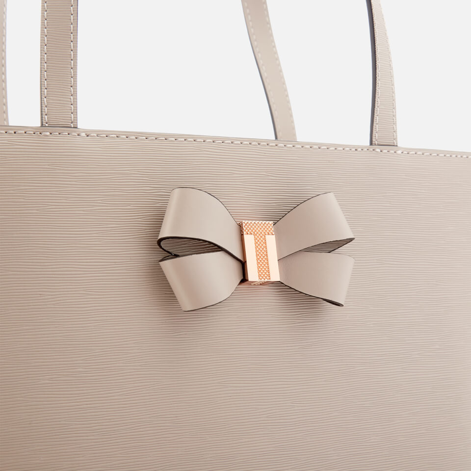 Ted Baker Women's Cattas Bow Detail Small Shopper Bag - Taupe