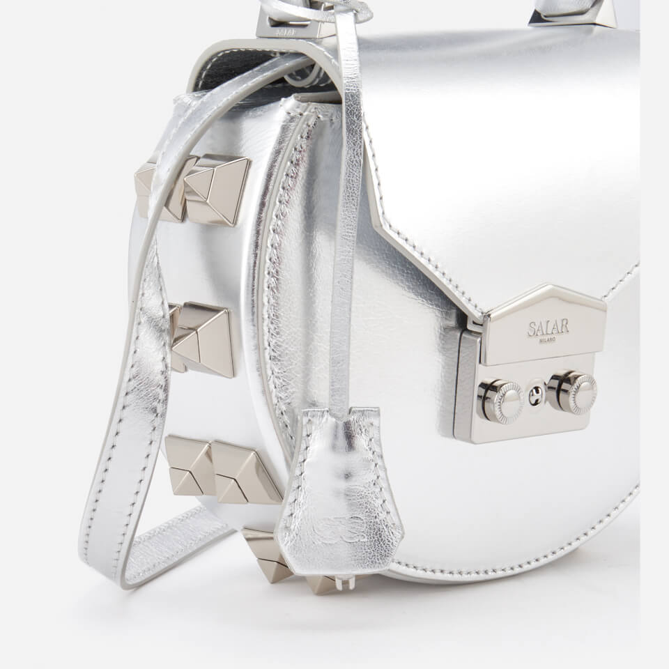 SALAR Women's Mimi Cross Body Bag - Silver