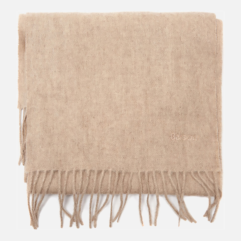 Barbour Women's Lambswool Woven Scarf - Oatmeal