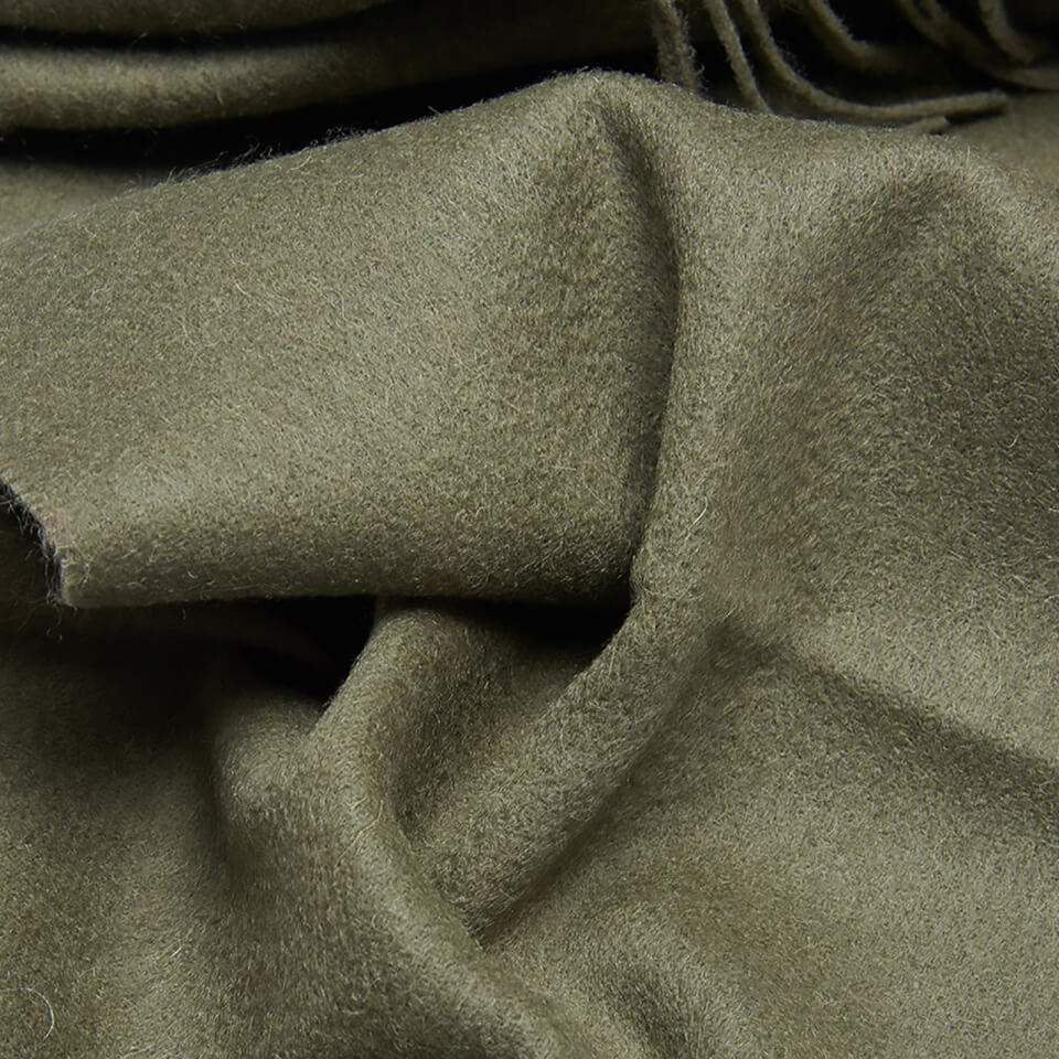Barbour Lambswool Woven Scarf - Olive