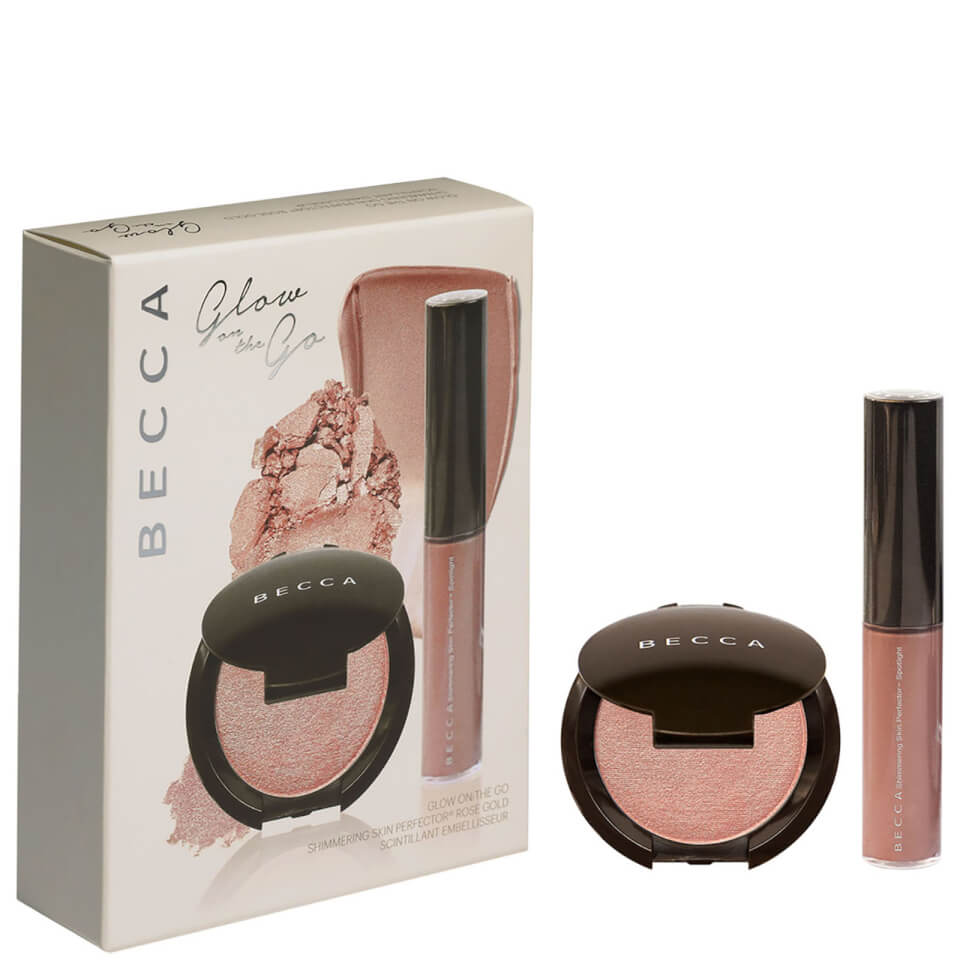 Becca Rose Gold Glow on the Go Kit 7.4g