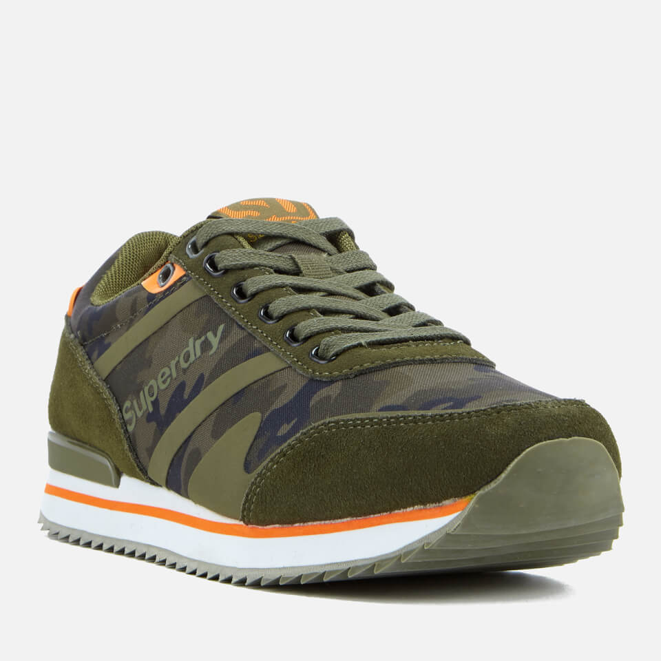 Superdry Men s Fero Runner Trainers Camo Allsole