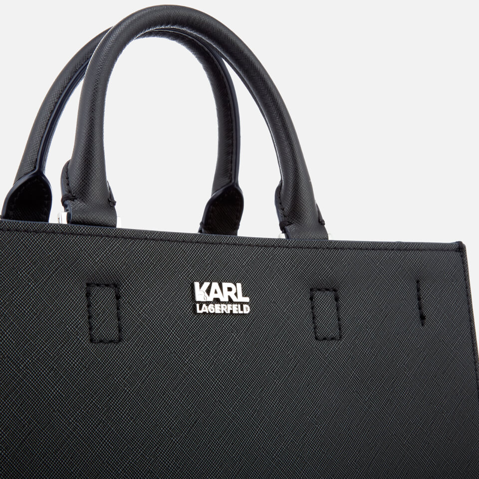 Karl Lagerfeld Women's Mini NYC Tote Bag - Black