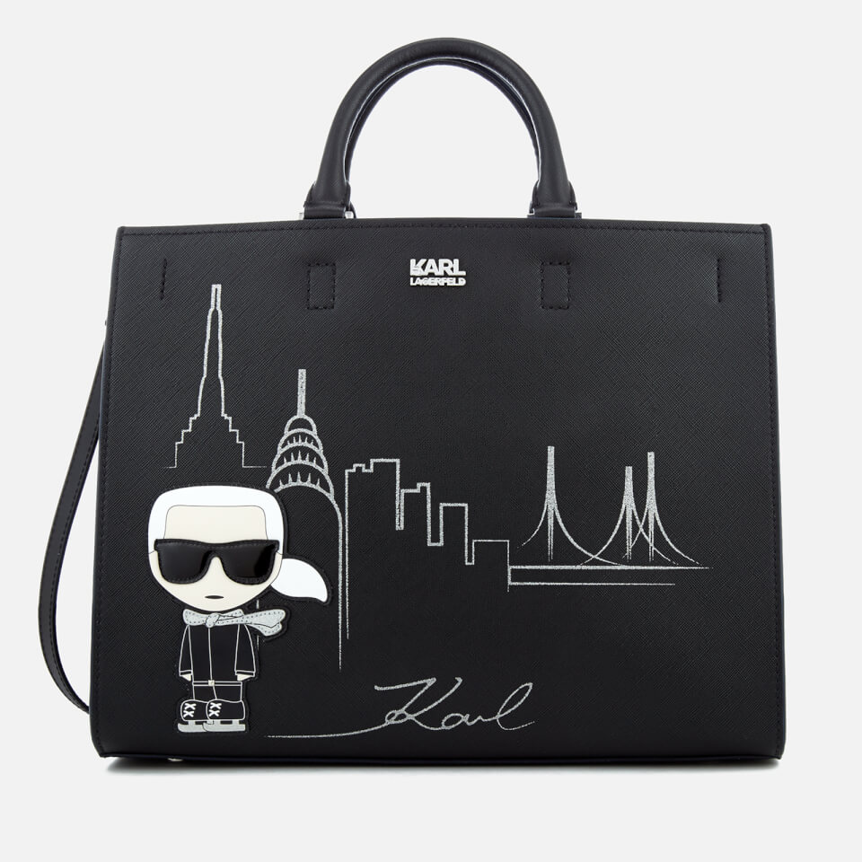 Karl Lagerfeld Women's NYC Tote Bag - Black