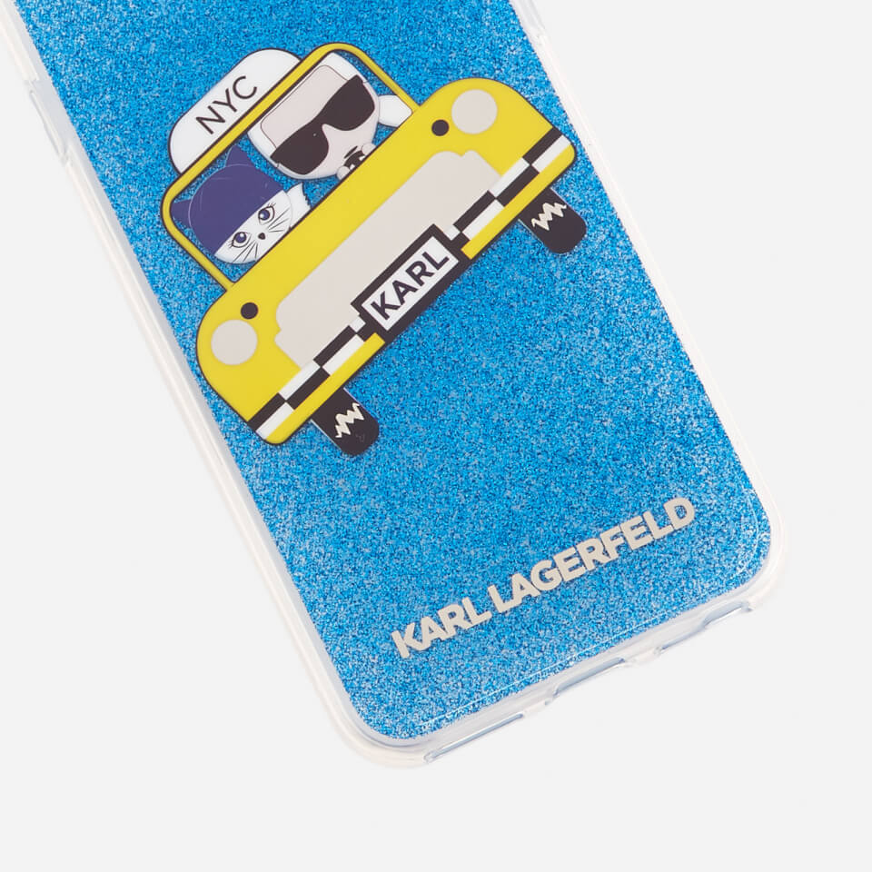Karl Lagerfeld Women's NYC Taxi Phone Case - Navy