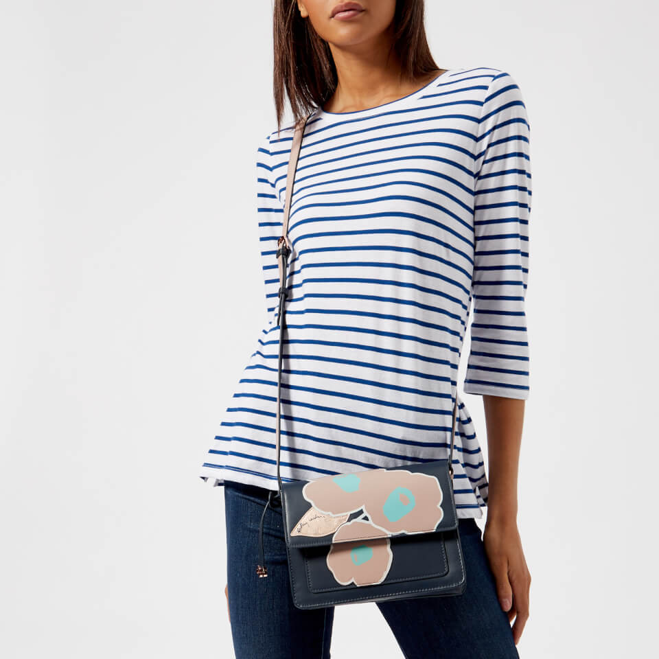 Radley Women's Eden Row Small Flapover Cross Body Bag - Ink
