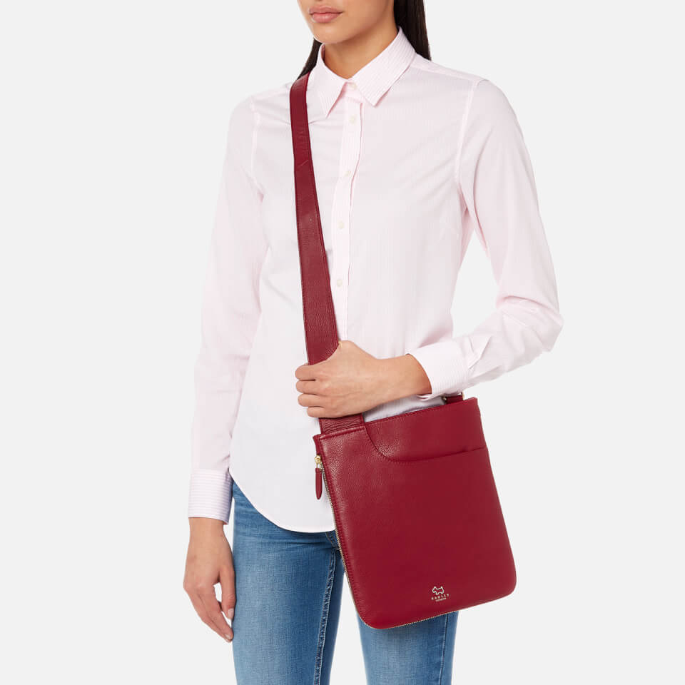 Radley Women's Pockets Medium Ziptop Cross Body Bag - Berry